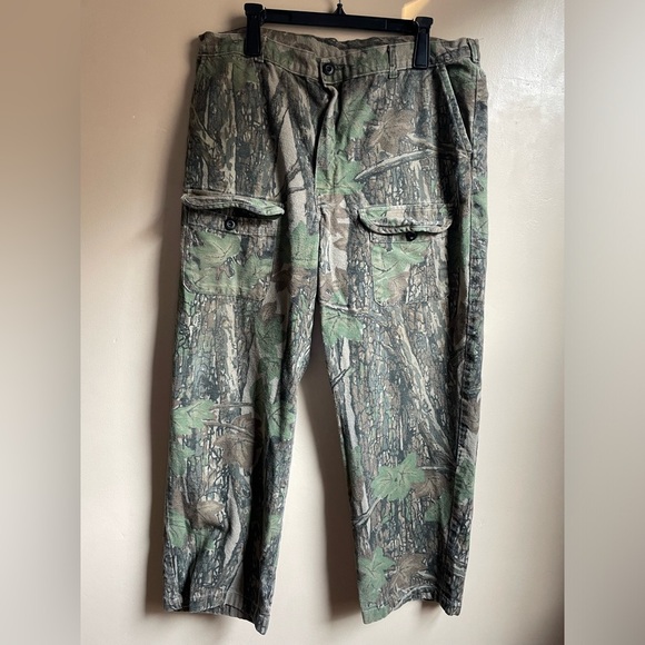 Men’s Rebark Camo hunting pants size 40 100% cotton - Picture 1 of 9